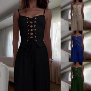 Ensemble haut ouvert <span class=keywords><strong>et</strong></span> pantalon large décontracté <span class=keywords><strong>H</strong></span>-22815 Purely Sensual - Product Image 3