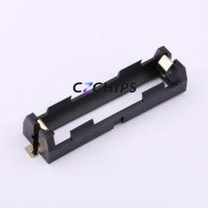 BH-18650-B6AA002 Button & Strip Battery Connector SMD Connector Battery Clip 18650 Gold - Product Image 1