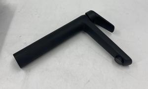 Premium Matte Black Brass Tall Basin Faucet Single Lever Hot Cold Sink Mixer - Product Image 4