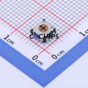 Resistencia/Potenciómetro Ajustable SMD ST-4 2ETA104, 4.5x5mm (Resistencia: 100kOhm) (Precisión: 20%) (Potencia: 250mW) - Product Image 1