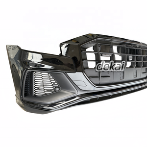 Kit de carrosserie de pare-chocs avant <span class=keywords><strong>Audi</strong></span> Q8 d'occasion de haute qualité pour 2020-<span class=keywords><strong>2023</strong></span> avec calandre et trou pour caméra ACC, installation facile par boulons - Product Image 2