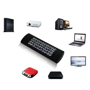 X402 Backlit <b>Mini</b> <b>Keyboard</b> 2.4ghz <b>Wireless</b> Air Mouse Usb Dongle Receiver Gyro Sensor Universal Remote Control for TvBox in Stock - Product Image 2