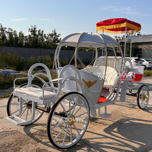 Chariot de Cendrillon Électrique Personnalisé en Forme de Citrouille à 4 Roues de Haute Qualité à Prix Abordable - Product Image 3