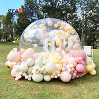 Tente à bulles gonflable, tente dôme Igloo transparente en PVC, maison gonflable commerciale pour enfants et adultes, pour fête de mariage en plein air