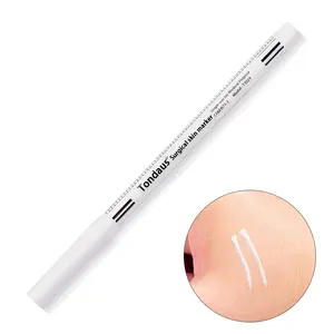 화이트 외과 눈썹 문신 피부 마커 펜 도구 Microblading 액세서리 문신 마커 펜 영구 메이크업