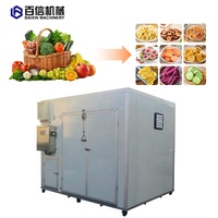 Topverkopers RVS Warmtepompdroger PLC Motor 50-100kg Capaciteit Energiebesparende All-in-One Droger voor Fruit en Groenten