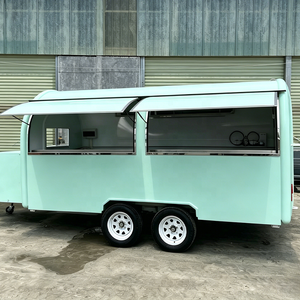 Fourgon polyvalent de 3 m/9,84 pi pour camion-restaurant, idéal pour la vente de glaces, snacks, chips, avec machine à glaces en acier inoxydable et double essieu tandem (<span class=keywords><strong>VIN</strong></span>) - Product Image 1