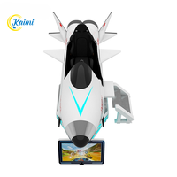 Simulador de Vuelo KAIMI 9D VR AR para Interiores, Máquina de Juegos de Aviones J-20, Equipo de Uso Público