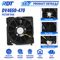 Ventilateur axial de refroidissement original DV4650-470 AC 230V 120x120x38mm 12038 19W pour armoire de commande Rittal et ventilation industrielle