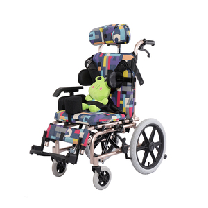 Fauteuil roulant pour paralysie cérébrale de l'enfant: siège inclinable et appui-tête réglable pour plus de confort - Product Image 2