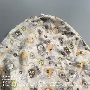 Trapos Industriales Grises 100% Algodón, Camisetas de Algodón Reciclado Estándar 100% Algodón, Trapos de Limpieza de Color Claro Mixto - Product Image 4