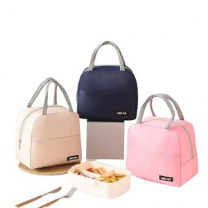 Bolsa de Almuerzo Promocional X418 con Logotipo Personalizado, Bolsa de Picnic Térmica Aislante, Portátil, de Oxford Grueso, para Oficina - Product Image 2