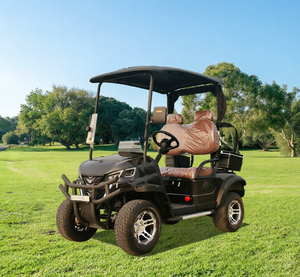Cheap Chinese 2 Seater 72V Mini Golf Carts Push Cart for <b>Security</b> Patrol - Product Image 4