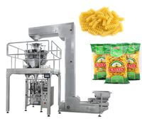 Machine d'emballage de snacks 10-60 sacs/min pour le pesage, l'emballage, la scellage et le remplissage de sacs en plastique pour chips, pop-corn, haricots