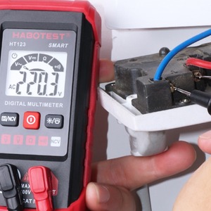 <span class=keywords><strong>HT123</strong></span> kỹ thuật số vạn năng độ chính xác cao mini thông minh thợ điện mét chống cháy - Product Image 2