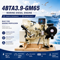Moteur diesel marin turbocompressé SCDC Cums 4BTA3.9 Série 4BTA3.9-GM65 65 kW 1500 tr/min pour bateaux de pêche et transport maritime