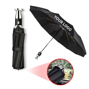 Factory Price Direct Supply Compact Foldable Travel Three-Folding <b>Iron</b> Frame Manual/Auto Open <b>Lightweight</b> Umbrella Auto Close - Product Image 1