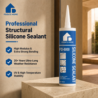 Scellant neutre FEIDU FD-6000 pour surfaces en pierre intérieures et extérieures, imperméable, de haute qualité, durable, pour le remplissage et l'étanchéité du verre