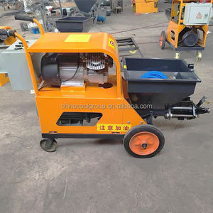 Macchina Spruzzatrice per Intonaco di Cemento ad Alta Efficienza 7.5KW, Macchinario Diesel per Spruzzatura di Stucco su Pareti - Product Image 4