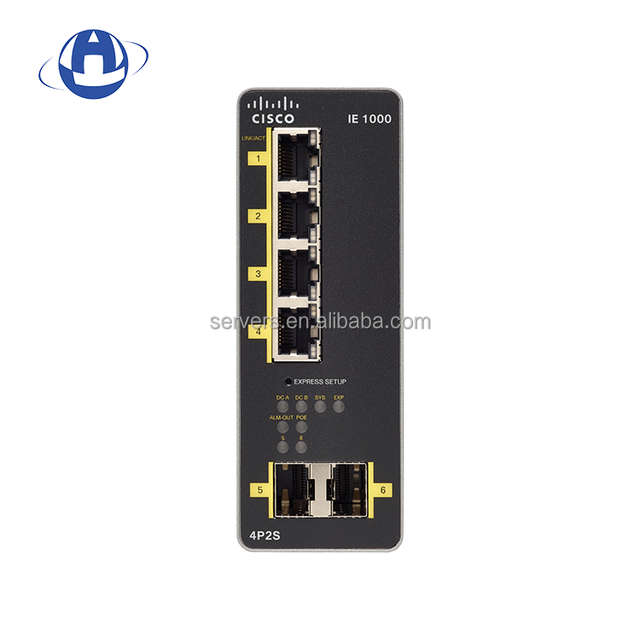 Cisco Industrial Ethernet 1000 Series Managed Poe 5/6/8/10 Port Din Rail 10g Sfp Industrial Ethernet Network Switch