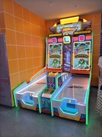 Console de jeu vidéo de bowling à monnayeur, simulateur de tir au laser avec éléments en plastique et en fer pour centre de jeux intérieur