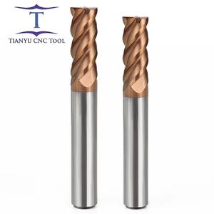 Fresa de carburo sólido de tungsteno de alta calidad de 1.0-12 mm, 3F cuadrada, longitud máxima de 150 mm para fresado de aluminio y cobre - Product Image 4