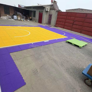 Baldosas Modulares <span class=keywords><strong>de</strong></span> Plástico PP Encajables para Pisos Deportivos Suspendidos en Exteriores - Product Image 4