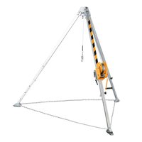 Trépied de sauvetage JNDO en aluminium certifié CE jusqu'à 1000kg avec treuil manuel robuste avec fonction de verrouillage automatique Kit de sauvetage d'urgence