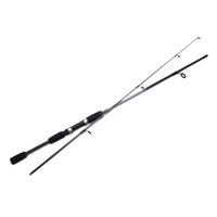 Nouveauté : Combo de pêche spinning 1,8 m, ensemble complet canne à pêche spinning avec moulinet pour la pêche en lac et en rivière en extérieur