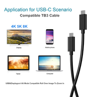 Topk — câble USB PD 5A de Type C 3.2, charge rapide, pour ordinateur portable, Macbook