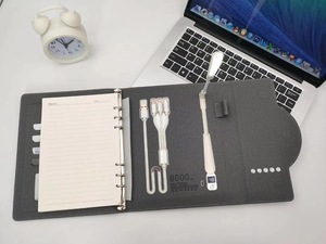 Nuova tecnologia 2021 orologio ricarica Wireless Notebook Power Bank 8000mah - Product Image 4