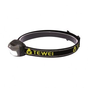 Custom Glow in Dark Reflective Printing Jacquard Elastic Band Headlamp Strap With Adjustable Buckle for Outdoor - Product Image 1