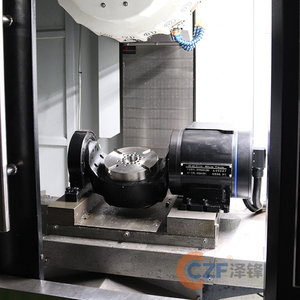대만 스핀들 BT30 CNC 밀링 머신 자동 공구 교환기 T6AL-5축 CNC 수직 드릴링 가공 센터 - Product Image 3
