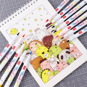 12 colori A Mano Lettering Pennello <span class=keywords><strong>Calligrafia</strong></span> Penne <span class=keywords><strong>Set</strong></span> Per I Principianti - Product Image 3