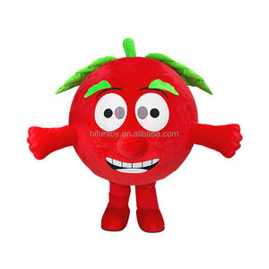 Funtoys 2/2.6m inflable verde rojo <span class=keywords><strong>tomate</strong></span> fruta vegetal mascota <span class=keywords><strong>disfraz</strong></span> para adultos dibujos animados Cosplay Halloween Navidad Carnaval - Product Image 1