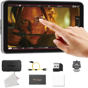 Moniteur de terrain pour caméra Portkeys LH7C 7 pouces 1000 nits avec contrôle filaire pour A7MV/A7MIV/A9M3/FX3/FX30/A1/<span class=keywords><strong>A7SIII</strong></span>, R1/R5 Mark II/R6 Mark III - Product Image 1