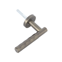 Poignée de porte intérieure à levier moleté en acier inoxydable 304 massif, motif diamant de luxe BSCI, pour le marché européen
