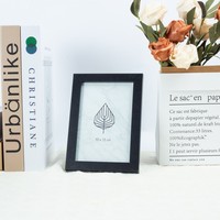 Cadre photo moderne de luxe en MDF grand format avec impression UV et verre HD pour décoration murale de galerie (11x14 / 16x20 / 24x36 pouces)