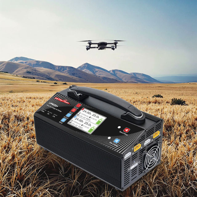 High Power UAV Battery Charger Original Factory Ultra Power UP600+ 1200W 25A Two Channels 2-6S Agriculture Battery Charger