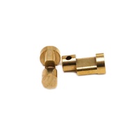 Pièces de serrure de petite taille usinées CNC, finition artisanale personnalisée, composants de serrure gravés en laiton/aluminium de précision pour articles de luxe DIY