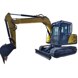 CE Approved Factory Price Construction <b>Machinery</b> 7 Ton Compact <b>Excavator</b> 2016 Model 0.2M Bucket Capacity Deep Digging Netting - Product Image 1