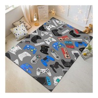 Tapis de salle de jeux 3d amusant et contrôlable, tapis de bain de cuisine, tapis de sol pour manette de jeu