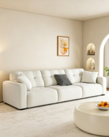 Multifunktionales Klappbares Stoffsofa mit Abnehmbarem Bezug für Wohnzimmer und Apartment