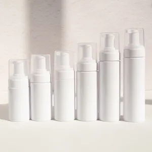 180 Ml 200 Mlfoam Cleanser Pump Bottle Foaming Soap Dispenser Bottle Plastic Foam Pump Facial Foam Cleanser Bottle