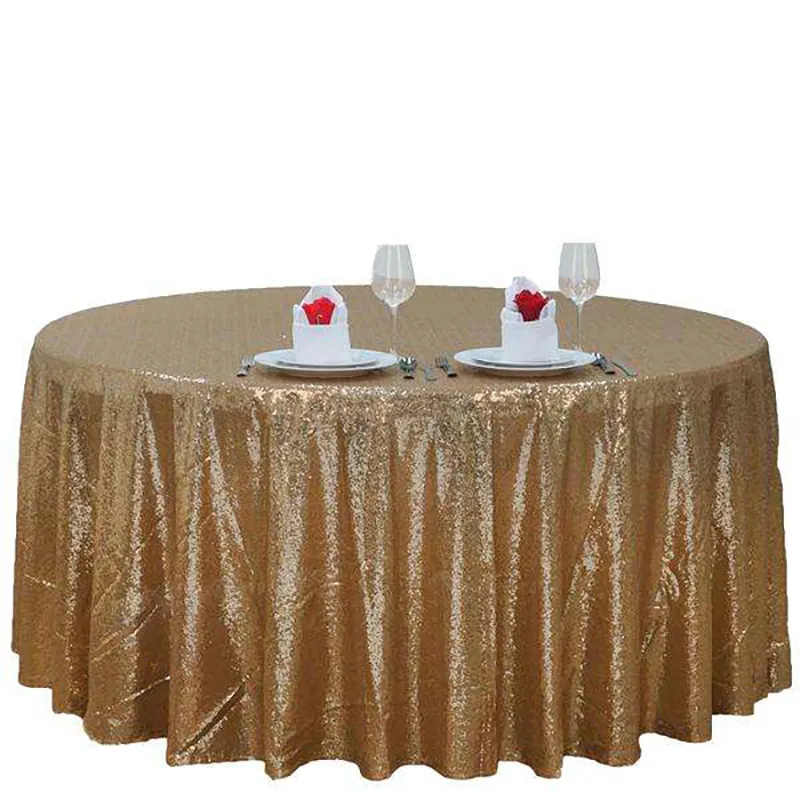 Masa örtüsü Premium kumaş parti süslemeleri pullu masa örtüleri lüks masa örtüleri olaylar için
