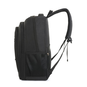 Men's <b>Backpack</b> <b>Large</b> Capacity 20-35L Interior Zipper Pocket Business Travel Solid Color Detachable Straps Spring 2023 - Product Image 2