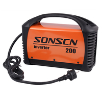 Machine à souder à arc portable 200amp mma, soudeur à 200