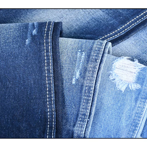 Tissu pour jeans pour femmes et tissus pour denim pour hommes, style boyfriend, sans élasthanne, 12 oz, warp slub, poids lourd - Product Image 1