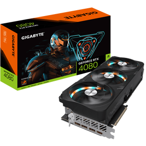 การ์ดจอ GeForce RTX 4080 16GB GAMING มือสอง พร้อมความเร็วหน่วยความจำ 22.4 Gbps บัส 256 บิต (GV-N4080GAMING-16GD) GeForce RTX 4080 - Product Image 1