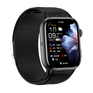 Reloj Inteligente S105 con Monitor <span class=keywords><strong>de</strong></span> Fatiga ECG EDA, Resistente al Agua, NFC, Aleación <span class=keywords><strong>de</strong></span> Metal TI AFE4950, Carga Magnética, al Mejor <span class=keywords><strong>Precio</strong></span> - Product Image 4